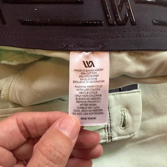 Men’s VRST Pastel Green Stretch Shorts Size 40 - Picture 7 of 9